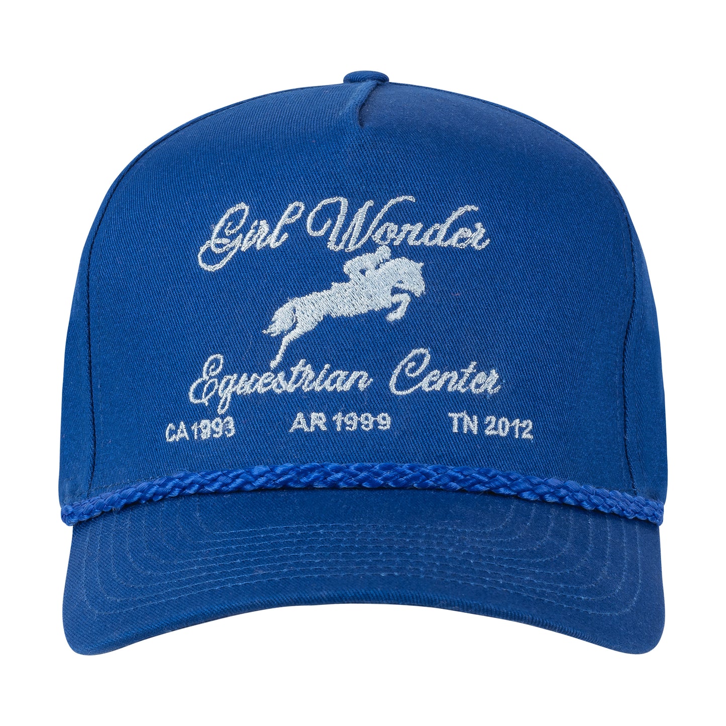 the logo trucker - blue