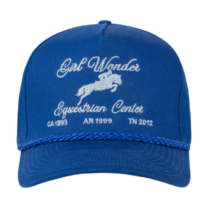 the logo trucker - blue