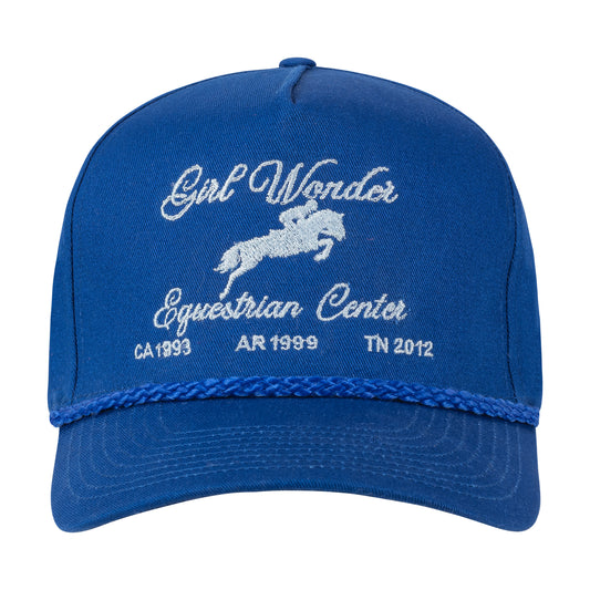 the logo trucker - blue