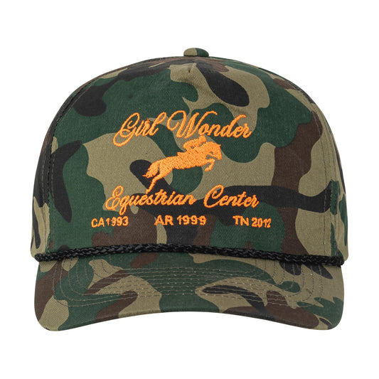 the logo trucker - camo