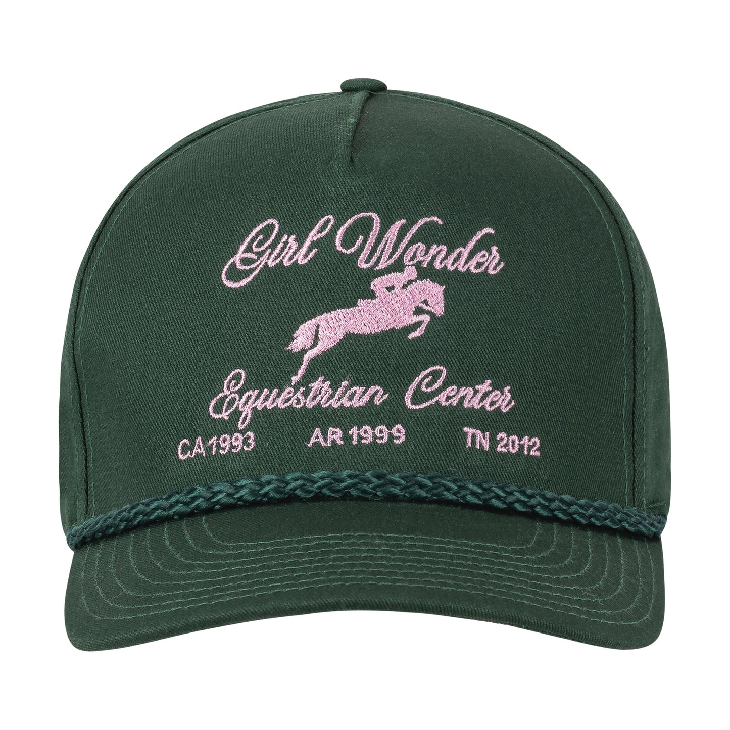 the logo trucker - green