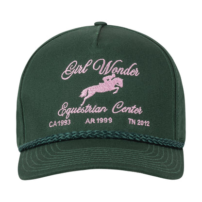 the logo trucker - green