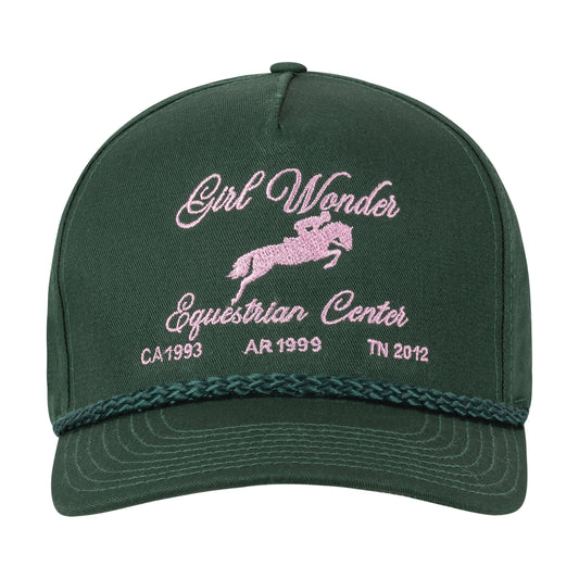 the logo trucker - green
